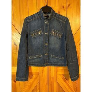 Armani Jeans Jean Jacket Size 6 (0447)